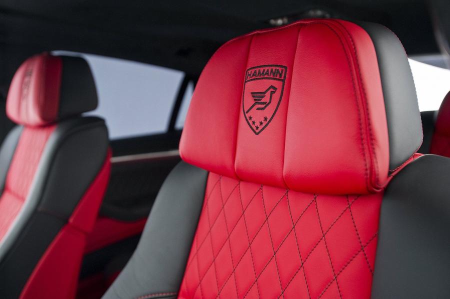 Детали интерьера BMW X6 M Tycoon EVO M by Hamann 2016 года  (фото 6 из 9)